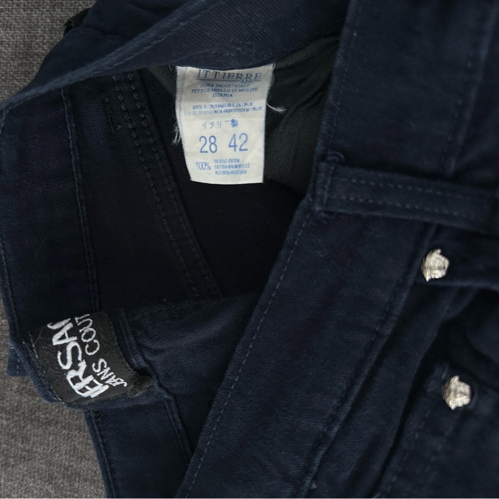 Versace Jeans Dark Navy Stretch Skinny Jeans - Picture 7 of 12